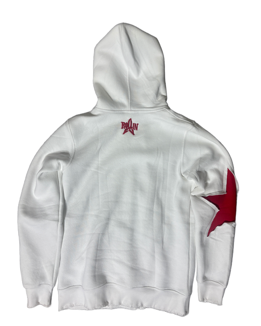 "Scarlet Icon" Zip-Up