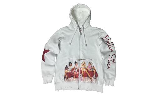 "Scarlet Icon" Zip-Up